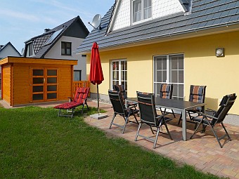 Die Terrasse vom Bernstein-Hus